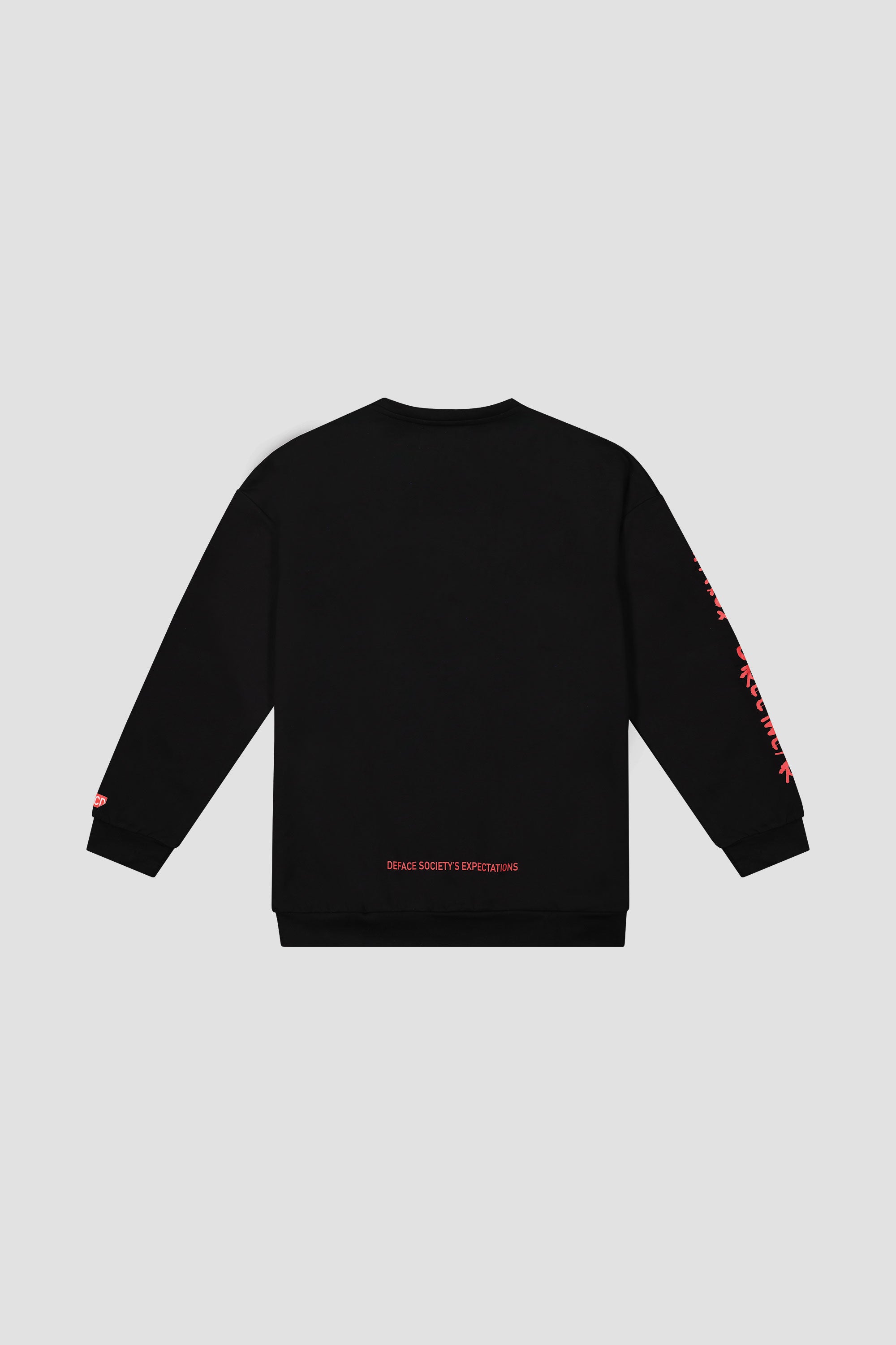 PAINT PRINTED CREWNECK