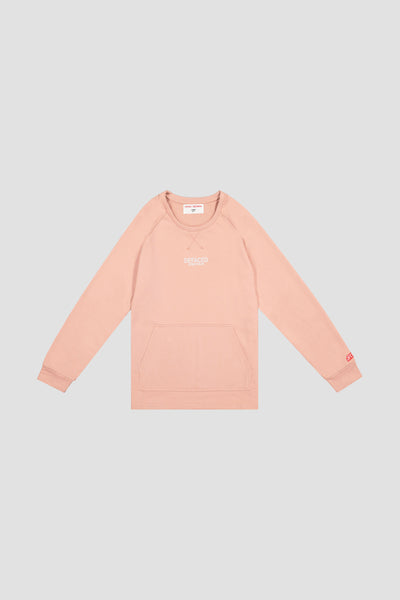 ROSE EMBROIDERED CREWNECK