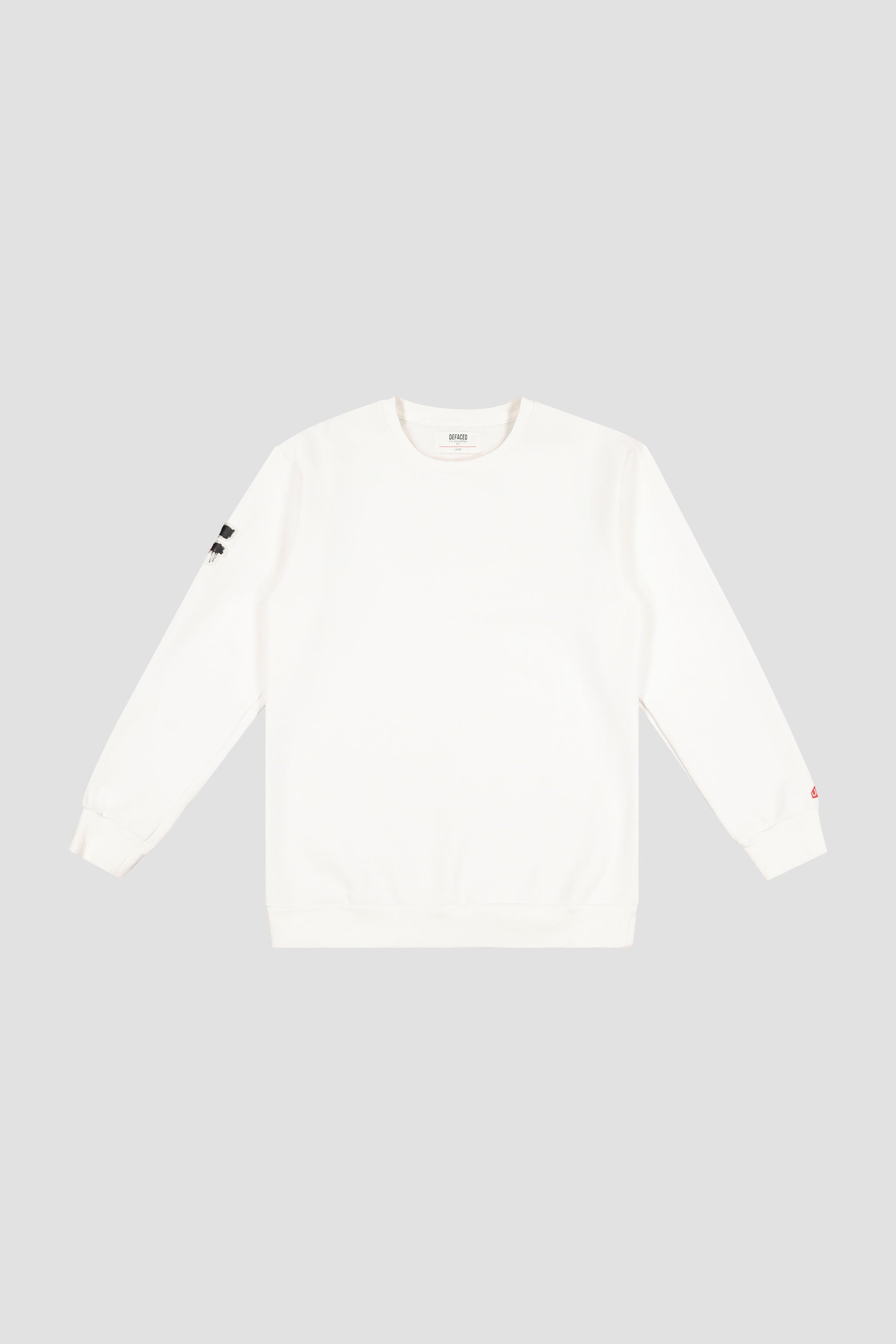 SPRAY PRINTED CREWNECK