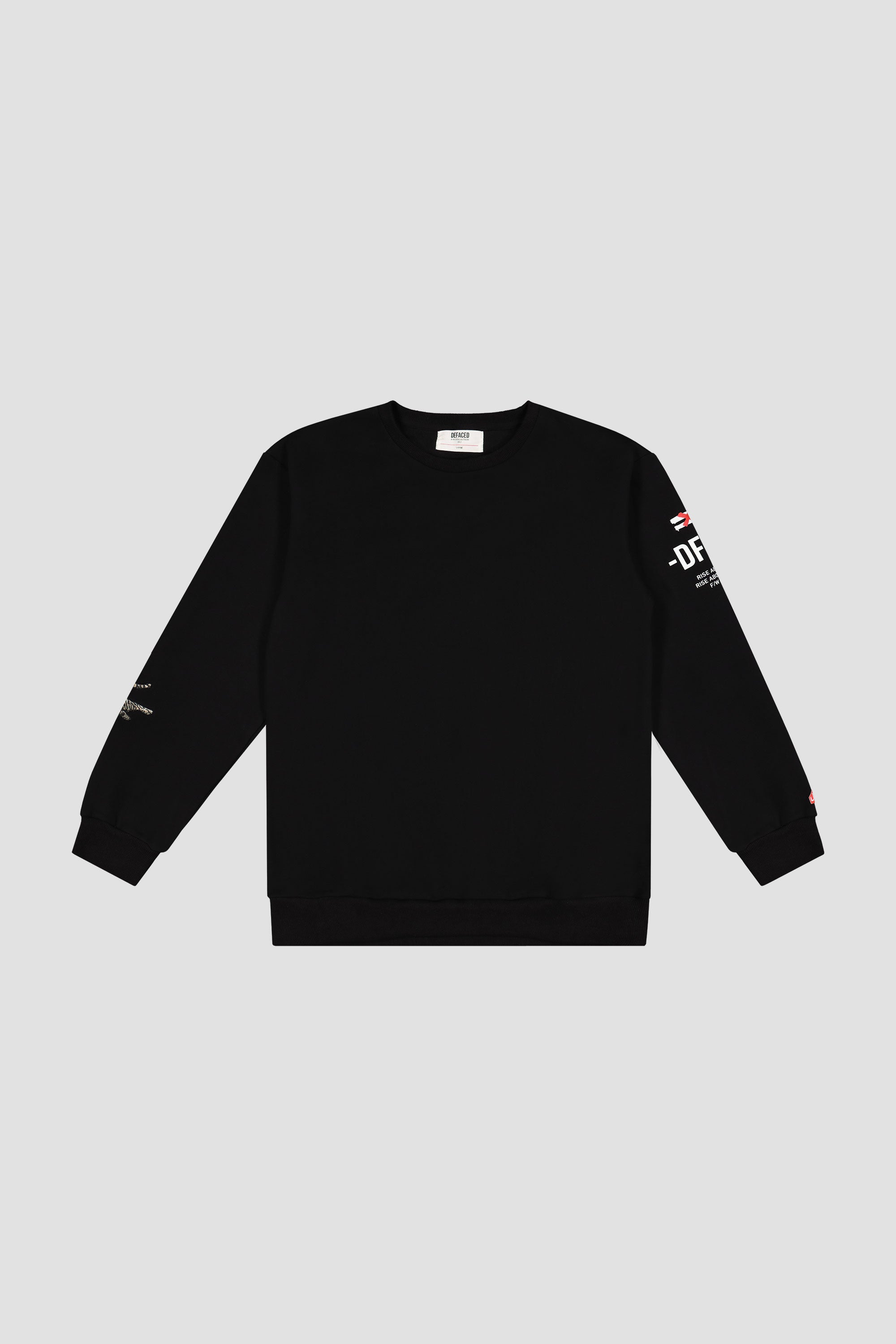TIGER EMBROIDERED CREWNECK