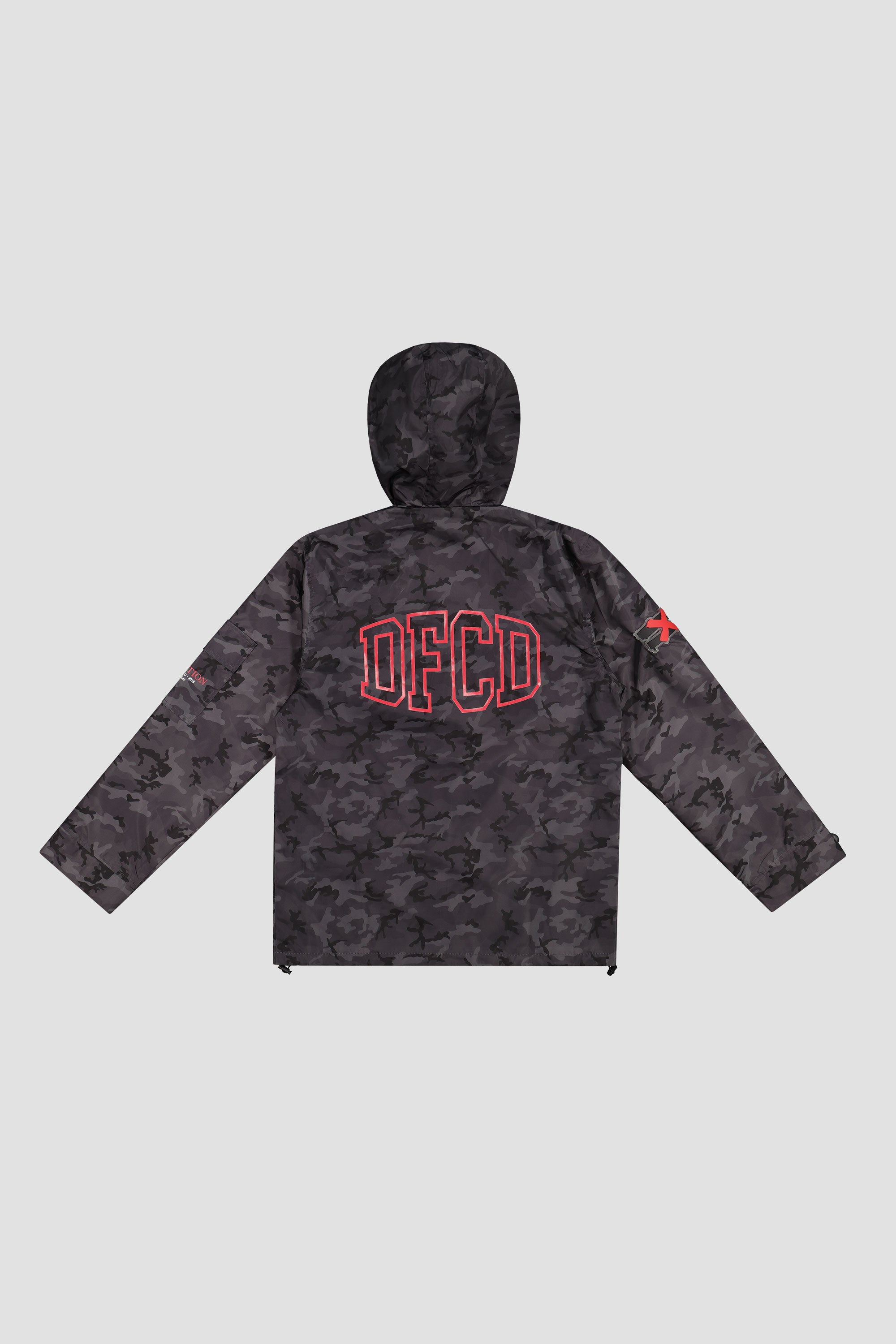 CAMO MULTI POCKET WINDBREAKER