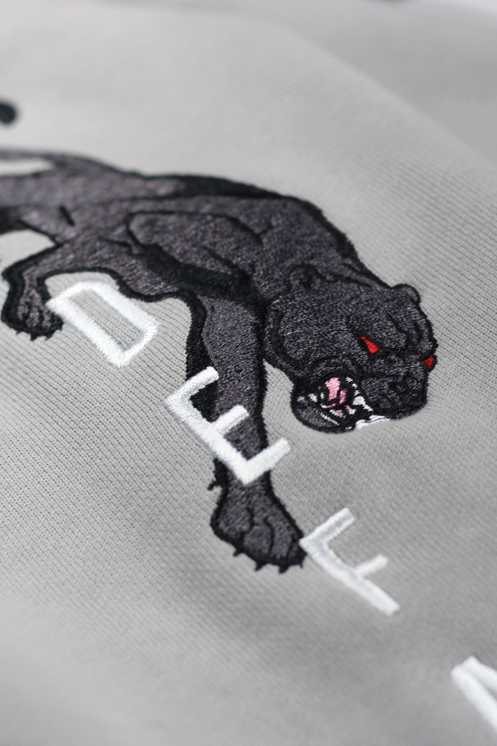 PANTHER EMBROIDERED HOODIE